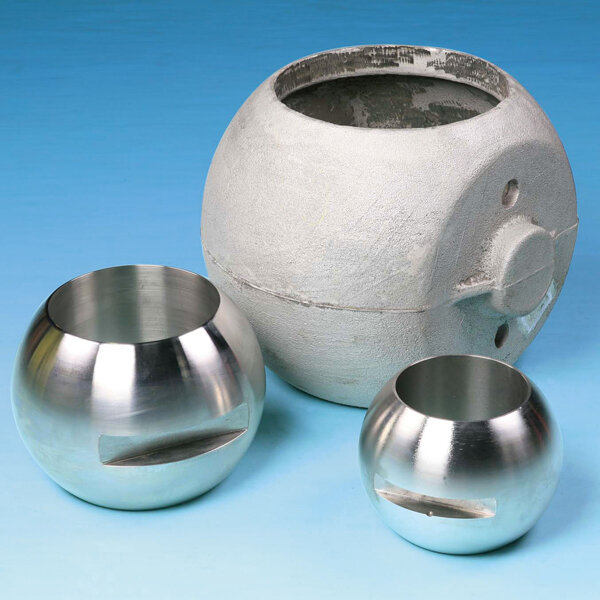 ステンレス製 ボールバルブ用部品・船尾管